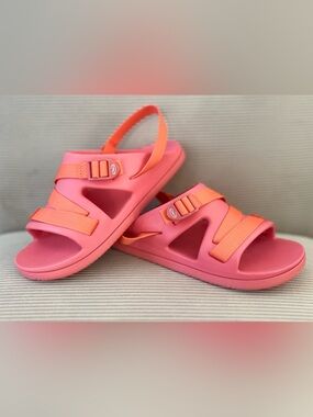 Chaco Chillos Sport Sandals - color Rose - youth 5 (women’s 6.5)